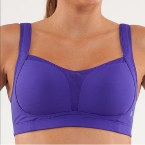 Lululemon purple sports yoga running bra